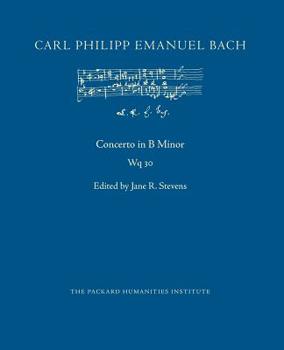 Paperback Concerto in B Minor, Wq 30 Book