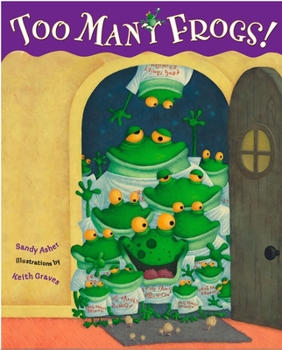 Hardcover Too Many Frogs Book