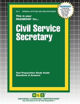 Civil Service Secretary: Passbooks Study Guide