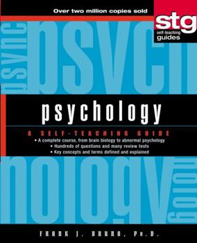 Paperback Psychology: A Self-Teaching Guide Book