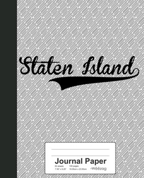Paperback Journal Paper: STATEN ISLAND Notebook Book