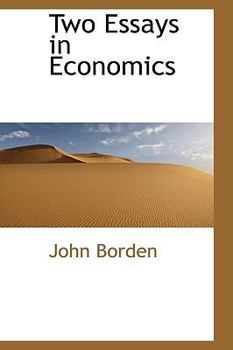 Paperback Two Essays in Economics Book