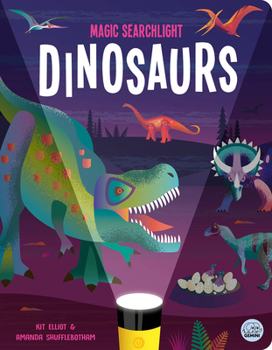 Hardcover Magic Searchlight - Dinosaurs Book