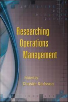 Paperback Researching Operations Management Book