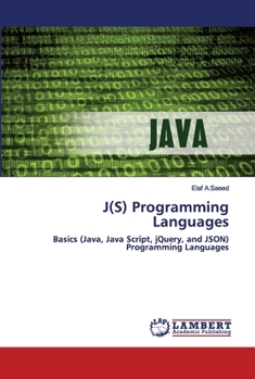Paperback J(S) Programming Languages Book