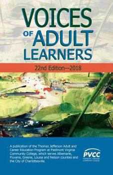 Paperback Voices of Adult Learners 2018 Book