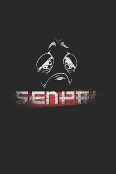 Paperback Senpai Notebook: Diary Journal 6x9 inches with 120 Lined Pages Book