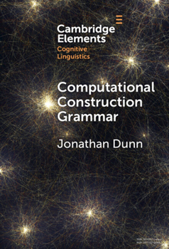 Hardcover Computational Construction Grammar Book