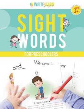 Paperback Write & Learn Pages: Sight Words for Preschoolers Book
