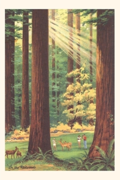 Paperback Vintage Journal California Redwoods Book