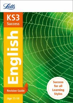 Paperback Letts Key Stage 3 Revision ? English: Revision Guide Book