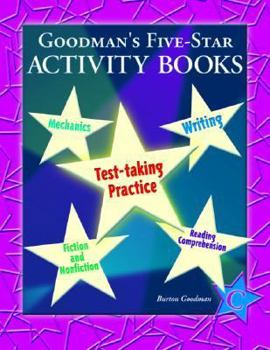 Paperback Goodman's Five-Star Activity Books Level C: Test-Taking Practice Book