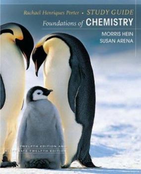 Paperback Foundations of Chemistry Study Guide Book