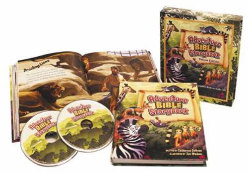 Hardcover Adventure Bible Storybook Deluxe Edition Book