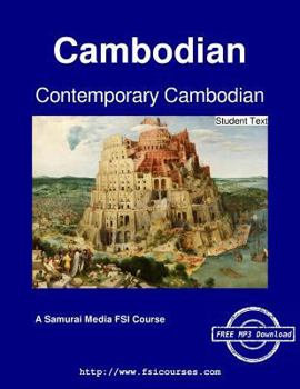 Paperback Contemporary Cambodian - Student Text Book