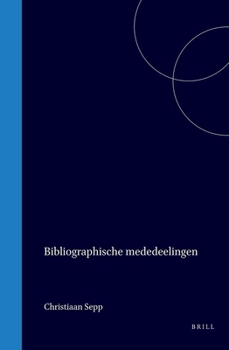 Hardcover Bibliographische Mededeelingen [Dutch] Book