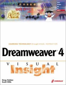 Paperback Dreamweaver 4 Visual Insight Book