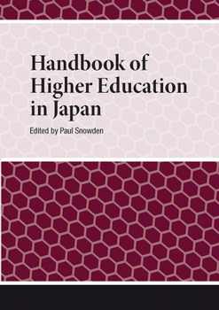 Hardcover Handbook of Higher Education in Japan Book