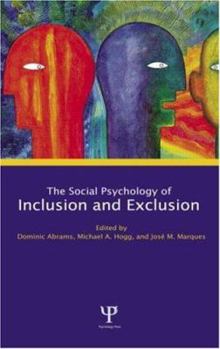Hardcover Social Psychology of Inclusion and Exclusion Book