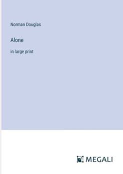 Paperback Alone: in large print Book