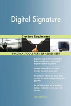 Paperback Digital Signature Standard Requirements Book