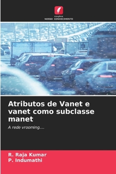 Paperback Atributos de Vanet e vanet como subclasse manet [Portuguese] Book