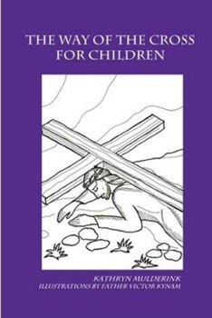 Paperback The Way of the Cross for Children - a coloring book