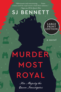 Paperback Murder Most Royal [Large Print] Book