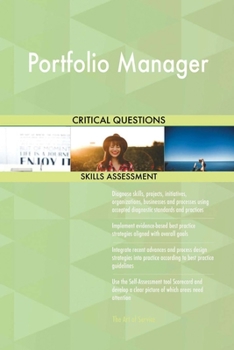 Paperback Portfolio Manager Critical Questions Skills Assessment Book