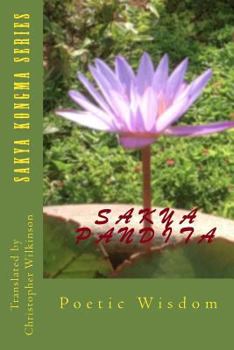 Paperback Sakya Kongma Series: Poetic Wisdom Book