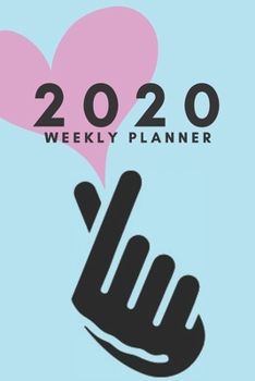 Paperback 2020 Weekly Planner: Pocket planner for women on the go; Gifts for Under $10; Gifts for Women; Gifts for girls; Kpop merch; kpop merchandis Book