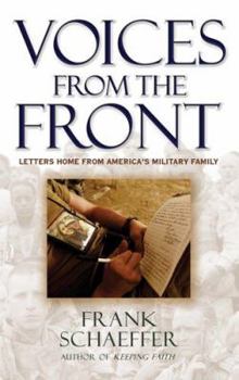 Paperback Voices from the Front: Letters Home from America's Military Family Book