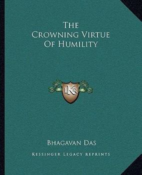 Paperback The Crowning Virtue Of Humility Book