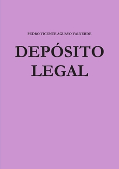 Paperback Depósito Legal [Spanish] Book