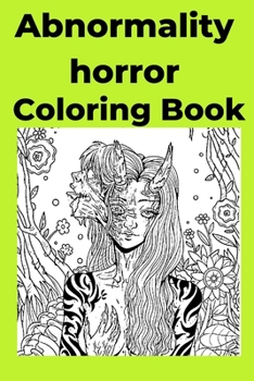 Paperback Abnormality horror Coloring Book