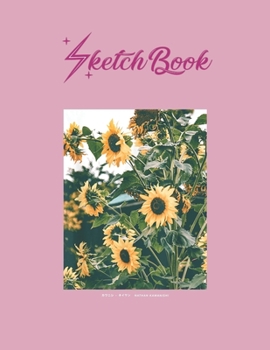 SketchBook: Floral Sunflower Streetwear Aesthetic Fashion Graphic Empty Notebook SketchBook Floral Flower Arts Notebook for Girls Teens Kids Journal Blank UnLined 110 Pages of 8.5x11 for Drawing and P