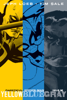 Marvel Knights:  Jeph Loeb & Tim Sale: Yellow, Blue, Gray & White Omnibus - Book  of the Daredevil: Yellow