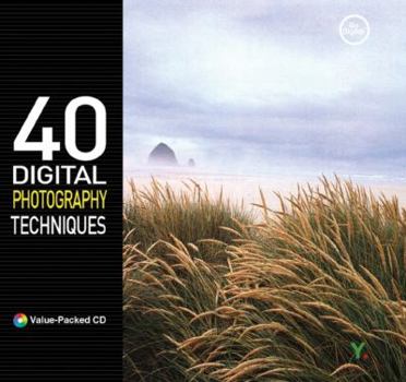 Paperback 40 Digital Photography Techniques Book