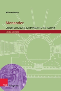 Hardcover Menander: Untersuchungen Zur Dramatischen Technik [German] Book