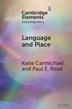 Paperback Language and Place Book