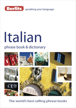 Paperback Berlitz Italian Phrase Book & Dictionary Book