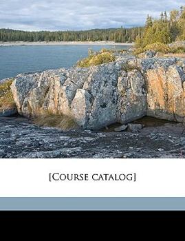Paperback [Course Catalog] Volume 1929/30 Book