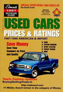 Paperback Edmund's Used Car Prices & Ratings: 1985-1996 American & Import Book