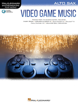 Misc. Video Game Music for Alto Sax: Instrumental Play-Along Series Book