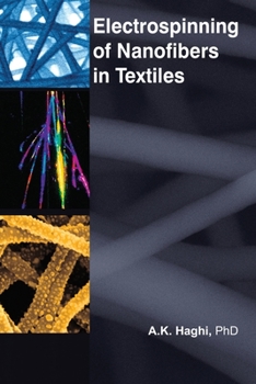 Paperback Electrospinning of Nanofibers in Textiles Book
