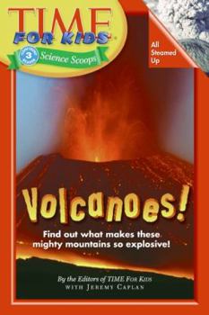 Paperback Volcanoes! Book