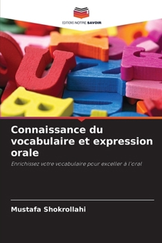 Paperback Connaissance du vocabulaire et expression orale [French] Book