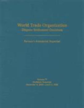 Hardcover Wto Dispute Settlements Decisions (World Trade Organization Dispute Settlement Decisions: Bernan's Annotated Reporter) Book