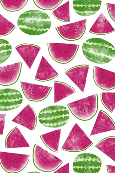 Notes: A Blank Lined Journal with Watermelon Cover Art