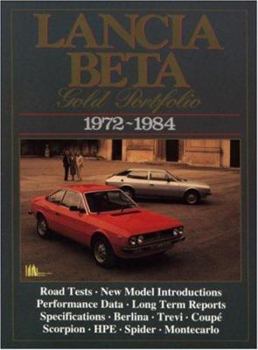 Paperback Lancia Beta Gold Portfolio 1972-1984 Book